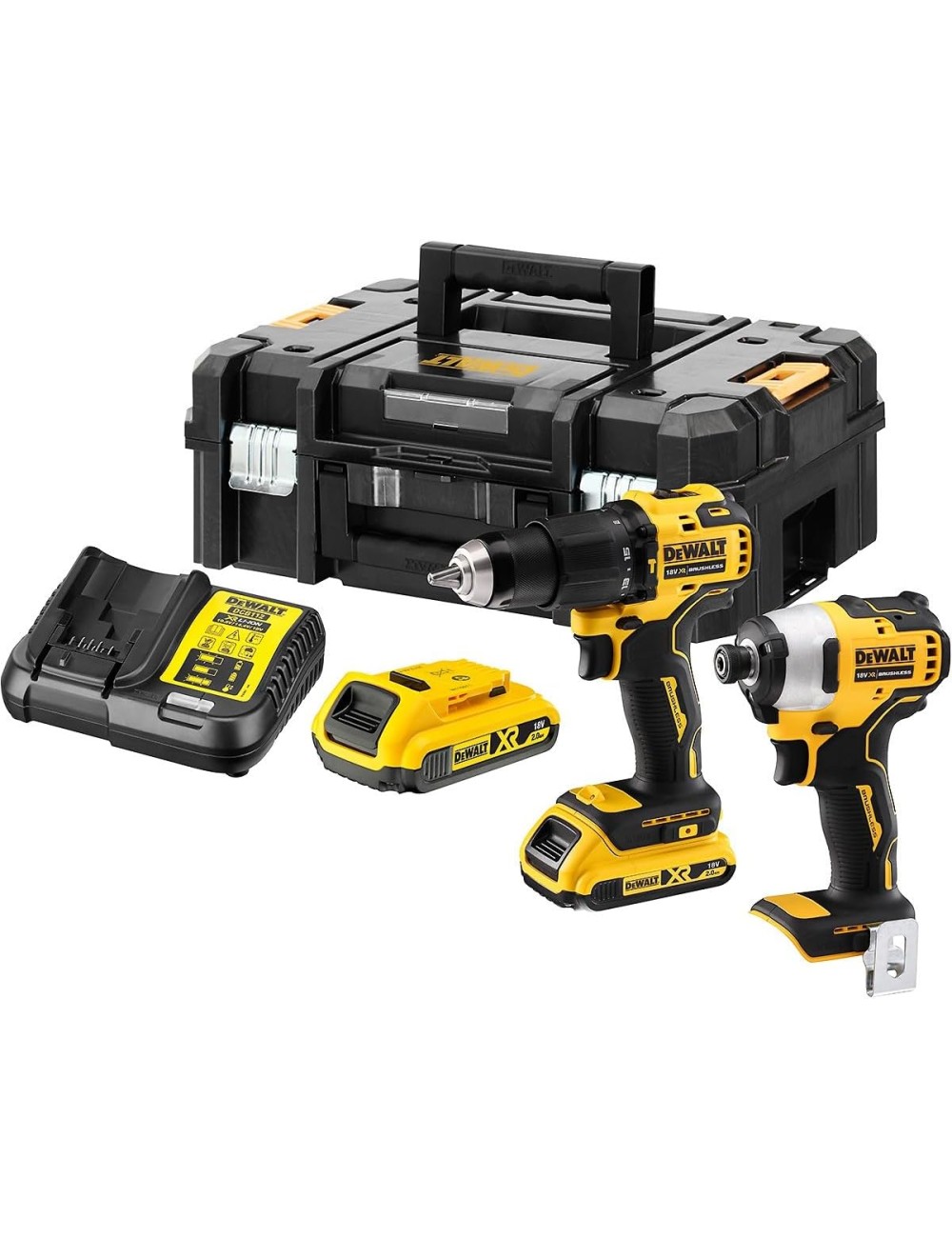 Kit Dewalt DCK2062D2T-QW:...